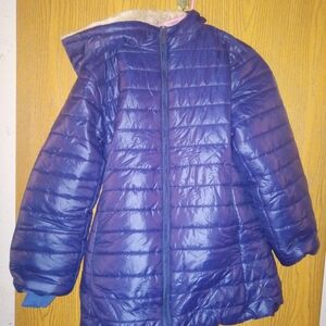 Woman's Lightweight Quilted Puffer Jacket - Purple